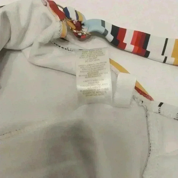 Anne Cole Women's Striped Side Rusched One Piece Swimsuit 16W - Picture 4 of 6